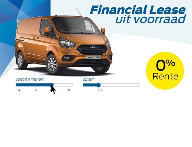 Ford Transit Custom Financial Lease