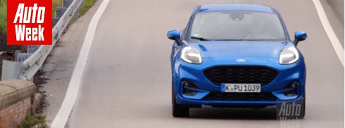 Ford Puma Autotest van Autoweek