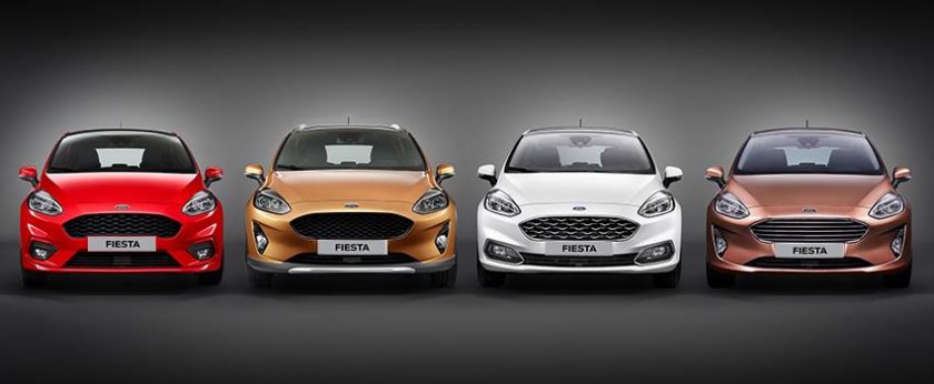 Nieuw model Ford Fiesta