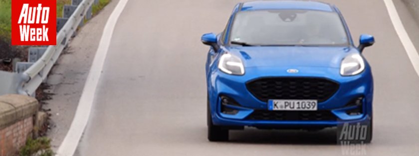 Ford Puma Autotest van Autoweek